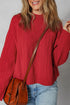 Chunky Cable Knit Drop Shoulder Oversized Sweater