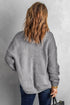 Chunky Cable Knit Open Front Slouchy Cardigan