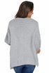 Chunky Cable Knit Open Front Slouchy Cardigan