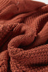 Chunky Cable Knit Oversized Crew Neck Pullover Sweater