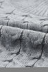 Chunky Cable Knit Sleeveless Turtleneck Sweater Top