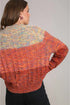 Chunky Confetti Cable Knit Crew Neck Sweater