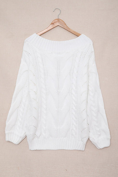 Chunky Oversized Pullover Sweater