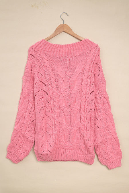 Chunky Oversized Pullover Sweater