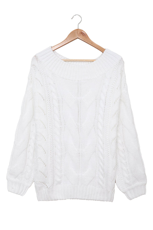 Chunky Oversized Pullover Sweater