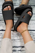 Chunky Platform Hollow Out Ventilated Slide Slippers