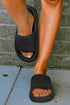 Chunky Platform Hollow Out Ventilated Slide Slippers