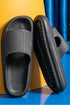 Chunky Platform Hollow Out Ventilated Slide Slippers