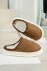 Chunky Platform Sole Soft Plush Lined Slippers