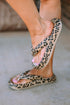 Chunky Sole Wild Animal Print Platform Flip Flops