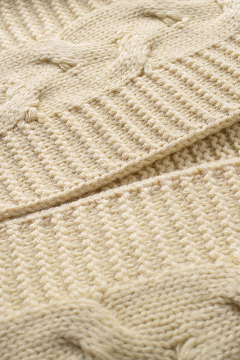 Chunky Wide Long Sleeve Knit Cardigan