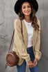 Chunky Wide Long Sleeve Knit Cardigan