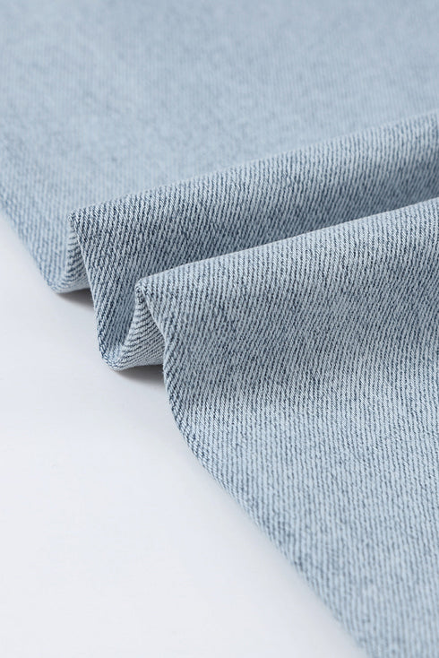 Cityscape Cool Mid Rise Relaxed Fit Wide Leg Denim Jeans