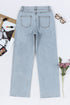 Cityscape Cool Mid Rise Relaxed Fit Wide Leg Denim Jeans