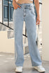 Cityscape Cool Mid Rise Relaxed Fit Wide Leg Denim Jeans
