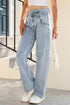 Cityscape Cool Mid Rise Relaxed Fit Wide Leg Denim Jeans