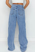 Cityscape Cool Mid Rise Relaxed Fit Wide Leg Denim Jeans