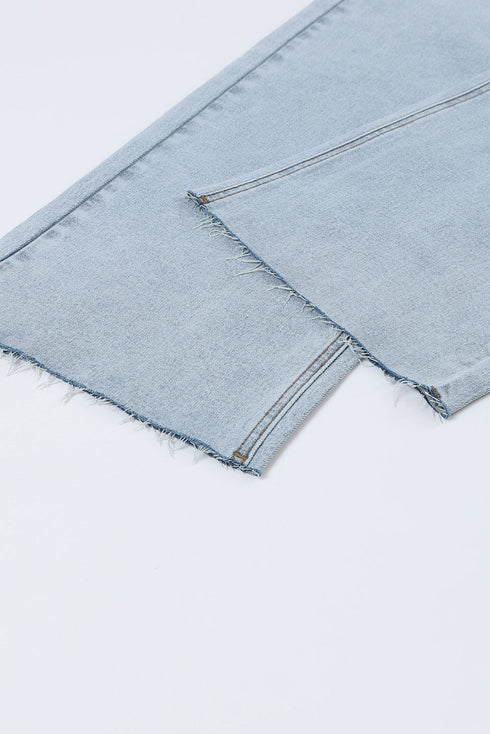 Cityscape Cool Mid Rise Relaxed Fit Wide Leg Denim Jeans