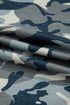 Classic Camouflage Print Short Sleeve Crew Neck Shirt