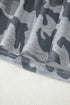 Classic Camouflage Print Short Sleeve Jersey T Shirt