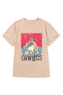 Classic Fit Cowgirl Rodeo Western Graphic Tee