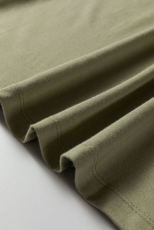 Classic Fitted Viscose Blend Long Sleeve Layering Top