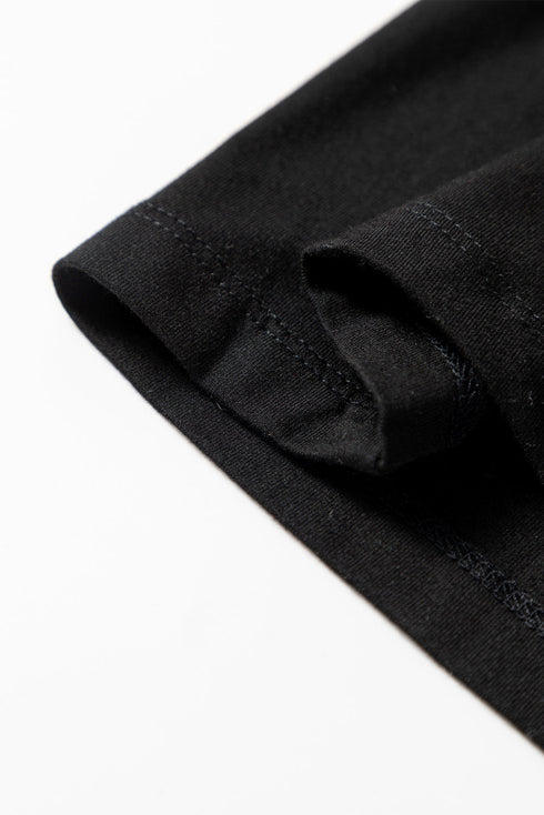 Classic Fitted Viscose Blend Long Sleeve Layering Top