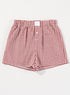 Classic Gingham Printed High Waist Casual Shorts