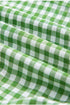 Classic Gingham Printed High Waist Casual Shorts