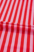 Classic Horizontal Stripe Print Cap Sleeve Top