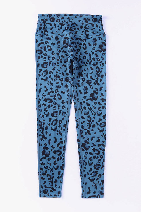 Classic Leopard Print Active Leggings