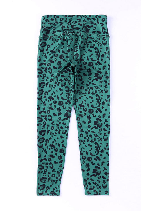 Classic Leopard Print Active Leggings