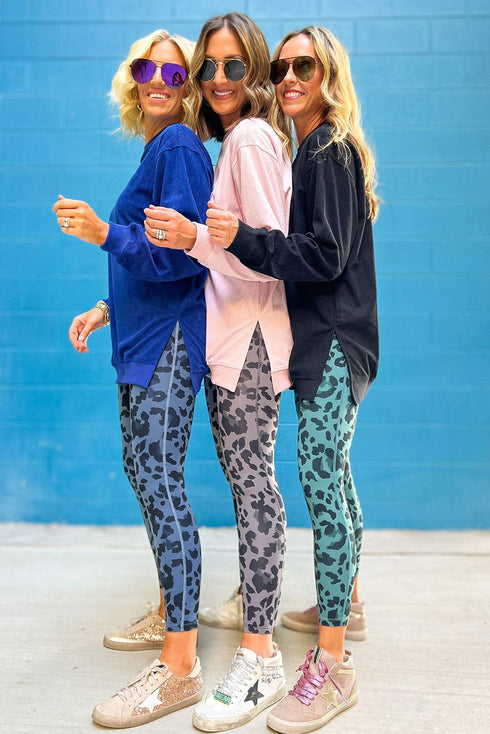 Classic Leopard Print Active Leggings