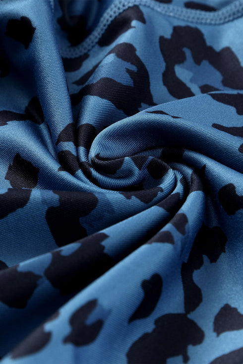 Classic Leopard Print Active Leggings