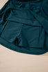 Classic Piped Scoop Neck Fit And Flare Swim Dress
