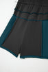 Classic Piped Scoop Neck Fit And Flare Swim Dress