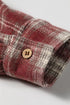 Classic Plaid Long Sleeve Button Down Everyday Shirt