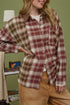 Classic Plaid Long Sleeve Button Down Everyday Shirt