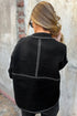 Classic Stitch Detail Round Neck Button Cardigan