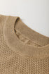 Classic Textured Knit Crewneck Long Sleeve Pullover Sweater