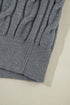 Classic Varsity Stripe Cable Knit Sweater