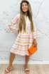 Coastal Breeze Ruffled Bohemian Dress