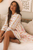Coastal Breeze Ruffled Bohemian Dress
