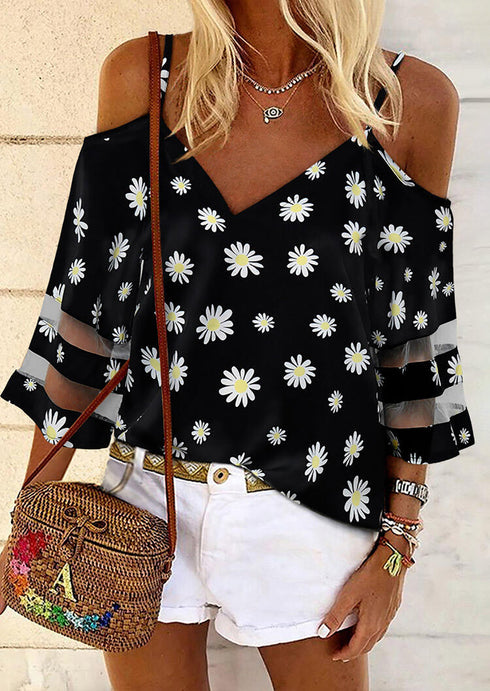Cold Shoulder Blouse