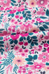 Collared Half Placket Short Sleeve Loose Fit Floral Dress