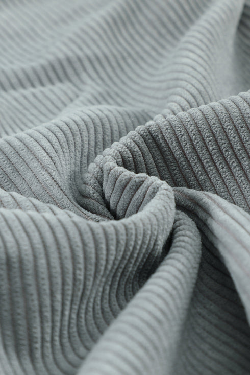 Color Block Button Shirt With Pocket