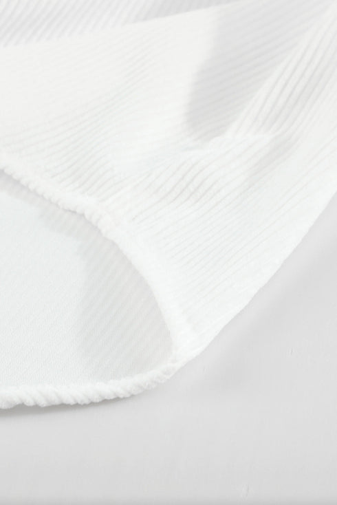 Color Block Button Shirt With Pocket