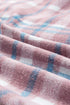 Color Block Collared Flap Pocket Relaxed Plaid Shacket