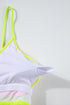 Color Block High Waisted Sexy Bikini Set