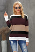 Color Block Knit Sweater